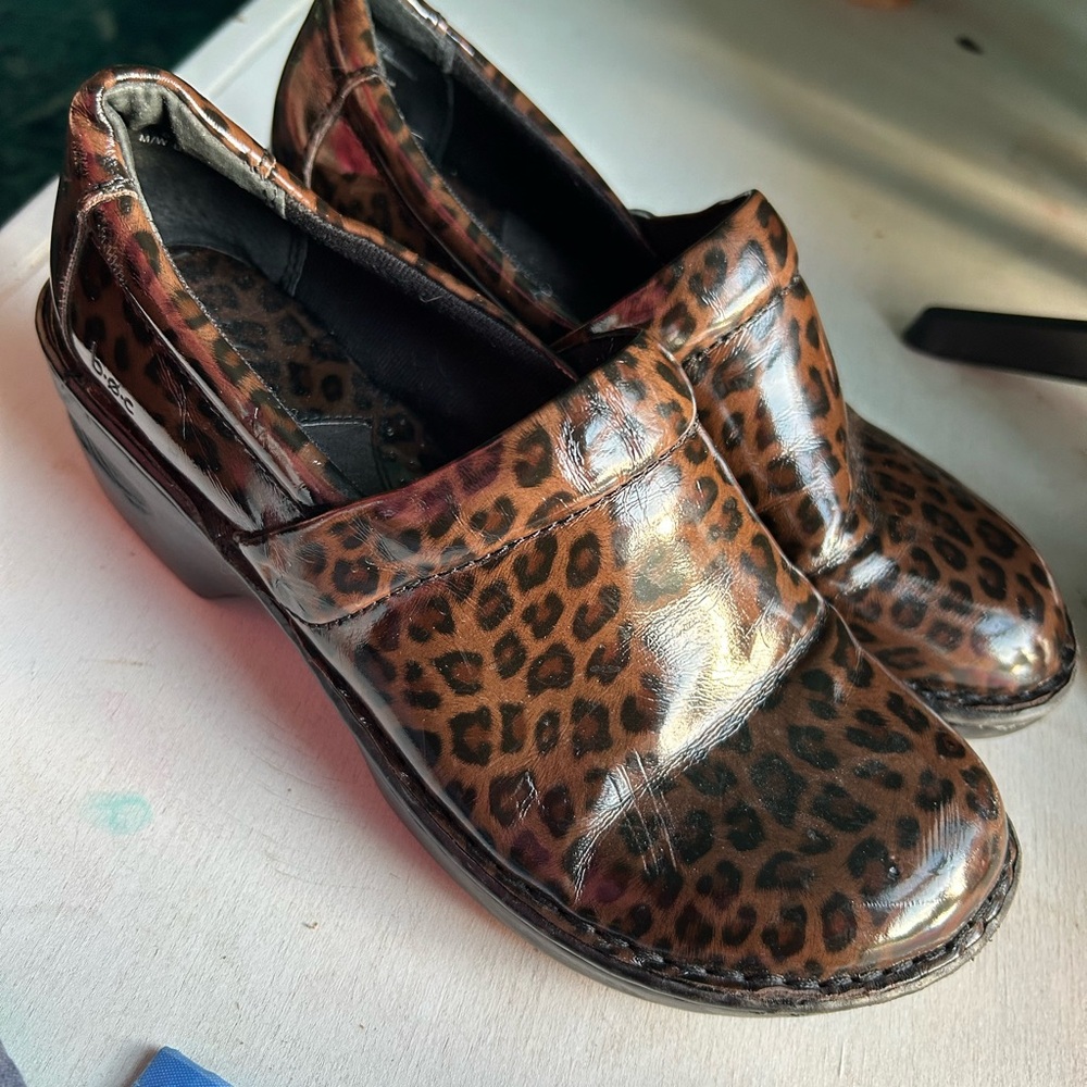 b.o.c. Leopard Print Slip-On Shoes